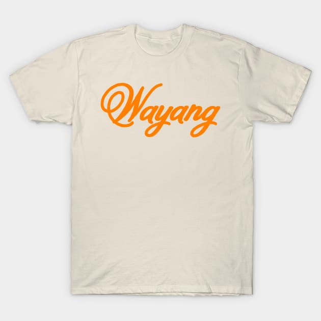 Wayang - Indonesian Culture T-Shirt by onunique